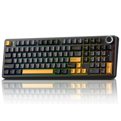 Mechanical keyboard with a focus on keycaps and design

