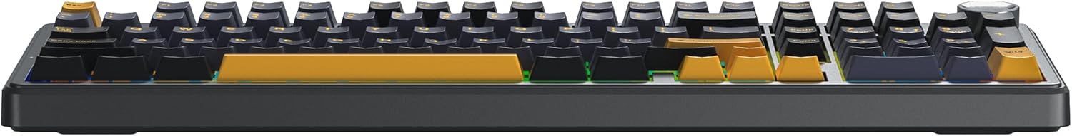 Mechanical keyboard with a focus on keycaps and design

